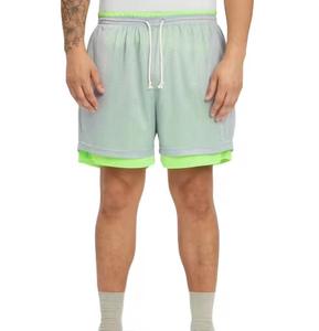 Short en maille de haute qualité, respirant et écologique, 5 pouces Insem Offre Spéciale personnalisé, vêtements de fitness pour hommes, nouveau style, double couche - Product Image 1