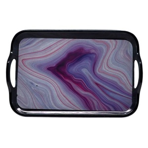 ถาดเสิร์ฟพิซซ่าแนวโบราณทรงกลมถาดเสิร์ฟของหวานของหวาน - Product Image 5