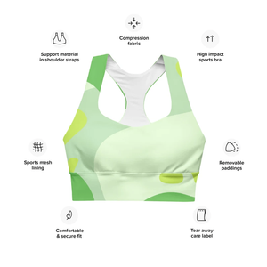 สปอร์ตบราความเข้มสูงสำหรับผู้หญิง,บราโยคะเซ็กซี่ชุดชั้นในสำหรับฟิตเนสครอปท็อปหน้าอกแบบอิสระปริมาณแผ่นรองสำหรับเล่นบาสเก็ตบอล - Product Image 1