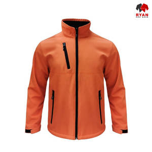 Veste Softshell Personnalisée Ryan Pro Gear pour Hommes, Fermeture Éclair, Tissu Respirant avec Logo Personnalisé, Motif Uni - Product Image 5
