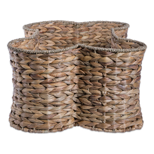Bone Dry <b>Large</b> Water Hyacinth Bone Shape <b>Storage</b> <b>Basket</b> Pet Houses From Vietnam - Product Image 6
