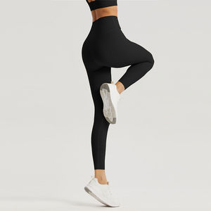 กางเกงเลกกิ้งเอวสูงสำหรับผู้หญิงกางเกงฟิตเนสเล่นกีฬาโยคะสำหรับผู้หญิง - Product Image 4