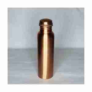 Bouteille d'eau en cuivre écologique à forte demande exportateur indien Dragon de haute qualité verres larges sans BPA utilisation sportive étanche - Product Image 5