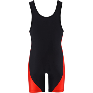 Combinaisons de lutte extensibles sur mesure avec logo frontal, matière spandex/polyester, best-seller, dernier style, unisexe adulte - Product Image 3