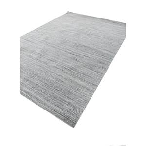 Alfombras de Lana y Viscosa Tejidas a Mano con Rayas Azules Contorneadas para Uso Doméstico-Hwv-64 - Product Image 2
