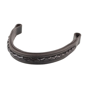 Saman สายรัดคิ้วหนังม้าที่มีแผ่นรองนุ่มและงานถักผู้ผลิตและขายส่ง - Product Image 1