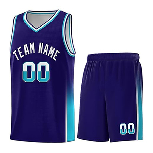 Uniforme de maillot de basket-ball en polyester léger pour l'entraînement Bsci Sportsmen's Set Respirant Custom Team Name Number Logo - Product Image 5
