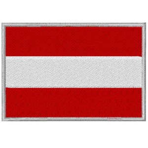 2025 nouveauté en gros personnalisé logo brodé patchs nouveau Design broderie sergé tissu patchs - Product Image 3