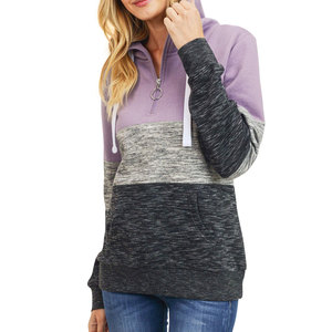 Personnalisé unisexe épais à capuche femmes sweat couleur unie à manches longues Sport Gym polaire pull uni femmes sweats à capuche - Product Image 4