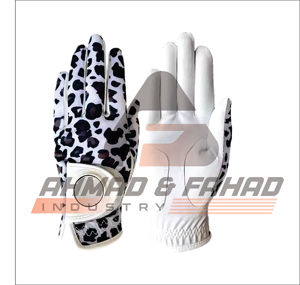 Gant de golf PU et peau de mouton accepter la conception OEM Gants de golf anti-dérapant Logo de couleur personnalisé - Product Image 3