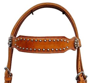 Equipo de caballo de estilo occidental de alta calidad, venta al por mayor, Headstall Headcollar, cuello de pecho hecho en La India para montar - Product Image 1
