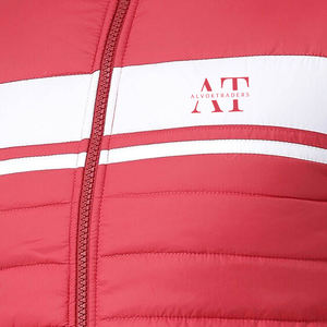 Veste d'hiver personnalisée sans manches brillant Puffer Vest avec logo personnalisé imperméable brillant Bulles gilets pour hommes - Product Image 6