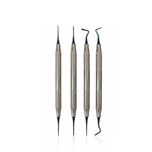Juego de Instrumentos Quirúrgicos Dentales 6 en 1, Espátula para Relleno de Resina Compuesta, Kit de Higiene Dental, Manual, Reutilizable - Product Image 1