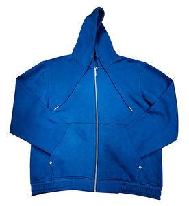 Sweat à capuche pour homme GAF, qualité supérieure, fermeture éclair, printemps, automne, hiver, style streetwear, hip pop, uni, taille XL, col à capuche - Product Image 6