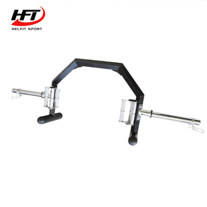 Barra Trap Bar Aperta per Sollevamento Pesi di Alta Qualità con Rivestimento in Polvere Nera - Product Image 1