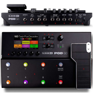Authentique Nouveau Processeur de Guitare Multi-Effets Line 6 POD Go avec Interface USB 8 Canaux Carte Son Haute Qualité - Product Image 1