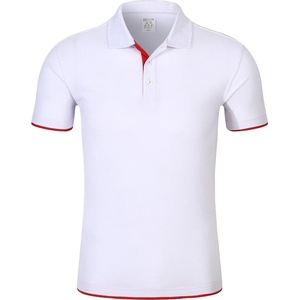 เสื้อยืดโปโลสำหรับผู้ชายเสื้อยืดกอล์ฟธรรมดาพิมพ์ลายปักโลโก้ได้ตามต้องการ - Product Image 1