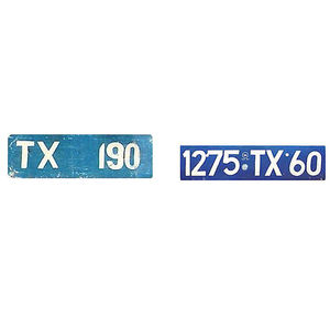 Placas de matrícula de coche reflectantes sublimación en relieve personalizadas de Tanzania - Product Image 5