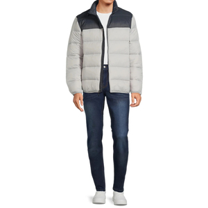 <b>Puffer</b> Windproof Custom High Quality Men's Winter <b>Puffer</b> <b>Jacket</b> Casual Zipper Solid <b>Waterproof</b> <b>Hooded</b> Coated Outdoor <b>Jacket</b> - Product Image 3
