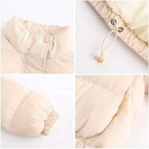 Chaqueta Corta Acolchada para Mujer con Logotipo Personalizado en Varios Colores, Chaqueta Acolchada de Primera Calidad, Moderna, para Invierno, Ropa de Calle, OEM - Product Image 2