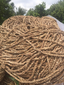 Corde en jacinthe d'eau artisanale de qualité supérieure, idéale pour la fabrication de paniers, l'art mural et les produits de décoration intérieure. - Product Image 6