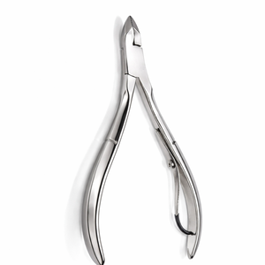 ที่ตัดหนังกำพร้าสแตนเลส OEM แบบโค้ง สำหรับมืออาชีพ ใช้สำหรับทำเล็บมือและเล็บเท้า ตัดเล็บได้อย่างแม่นยำ สำหรับดูแลเล็บนิ้วมือ - Product Image 1