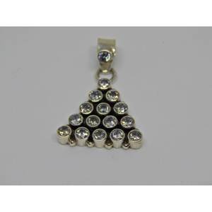 จี้เงินห้อยเพทายจี้925เงินสเตอร์ลิงจี้เพทายสีโรสโกลด์เครื่องประดับสำหรับเด็กผู้หญิงและผู้หญิงของขวัญ - Product Image 3