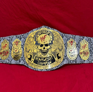 เข็มขัดหนังวัวน้ำหนักเบาและทนทานลายหัวกะโหลกสูบบุหรี่มวยปล้ำเย็นแบบแชมป์เข็มขัด - Product Image 2