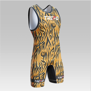 Wholesale Breathable <b>Wrestling</b> <b>Singlet</b> <b>Men</b> Custom Sublimation Stretch Martial Arts Wear <b>Wrestling</b> <b>Singlet</b> <b>Men</b> Breathable - Product Image 3