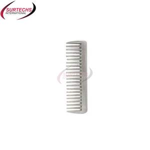 Peigne vétérinaire en acier inoxydable pour chiens et chats, instrument chirurgical de base, classe I, garantie 1 an - Product Image 1