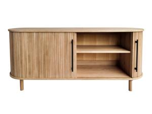 New Mango Wood <b>Sideboard</b> with wooden Sliding Doors 180 cm and 2 Sliding Doors Hot Selling item - Product Image 3