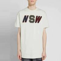 T-shirts à manches courtes pour hommes, broderie personnalisée de haute qualité, 100% coton, respirant, séchage rapide, vêtements élégants et tendance