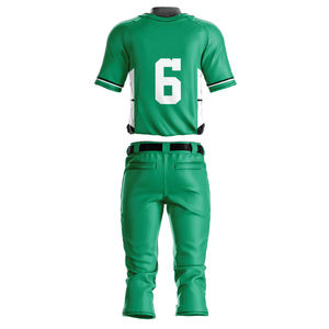 Dernier modèle Uniformes de baseball pour hommes avec tissu doux et confortable Nouveau design Ensemble uniforme et pantalon de baseball - Product Image 2