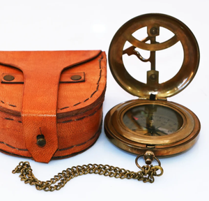 Brújula personalizada, brújula de reloj de sol, regalo de aniversario, regalos de marido, regalo de parejas, regalos de Navidad - Product Image 1