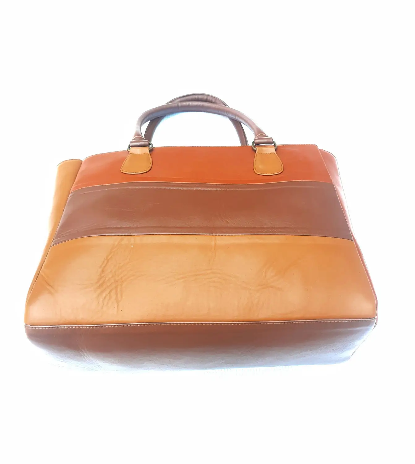 Винтажный стиль коричневый загар кожаные женские сумки с сумкой.