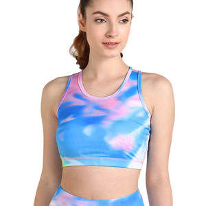 Sujetador deportivo sin costuras de alta calidad con impresión de logotipo personalizado de alta calidad, nuevo diseño, peso ligero, ropa deportiva para mujer - Product Image 1