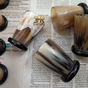 แก้วดื่มวิสกี้ทำมือฮอร์นแก้วดื่มไวน์แก้วถ้วยดื่มเบียร์รูปเขาควายธรรมชาติสำหรับเป็นของขวัญในบาร์แวร์ - Product Image 3