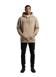 Sweat à capuche personnalisé de haute qualité pour hommes, 100% coton French Terry 400-450 GSM, effet délavé, streetwear, fabricant OEM - Product Image 1