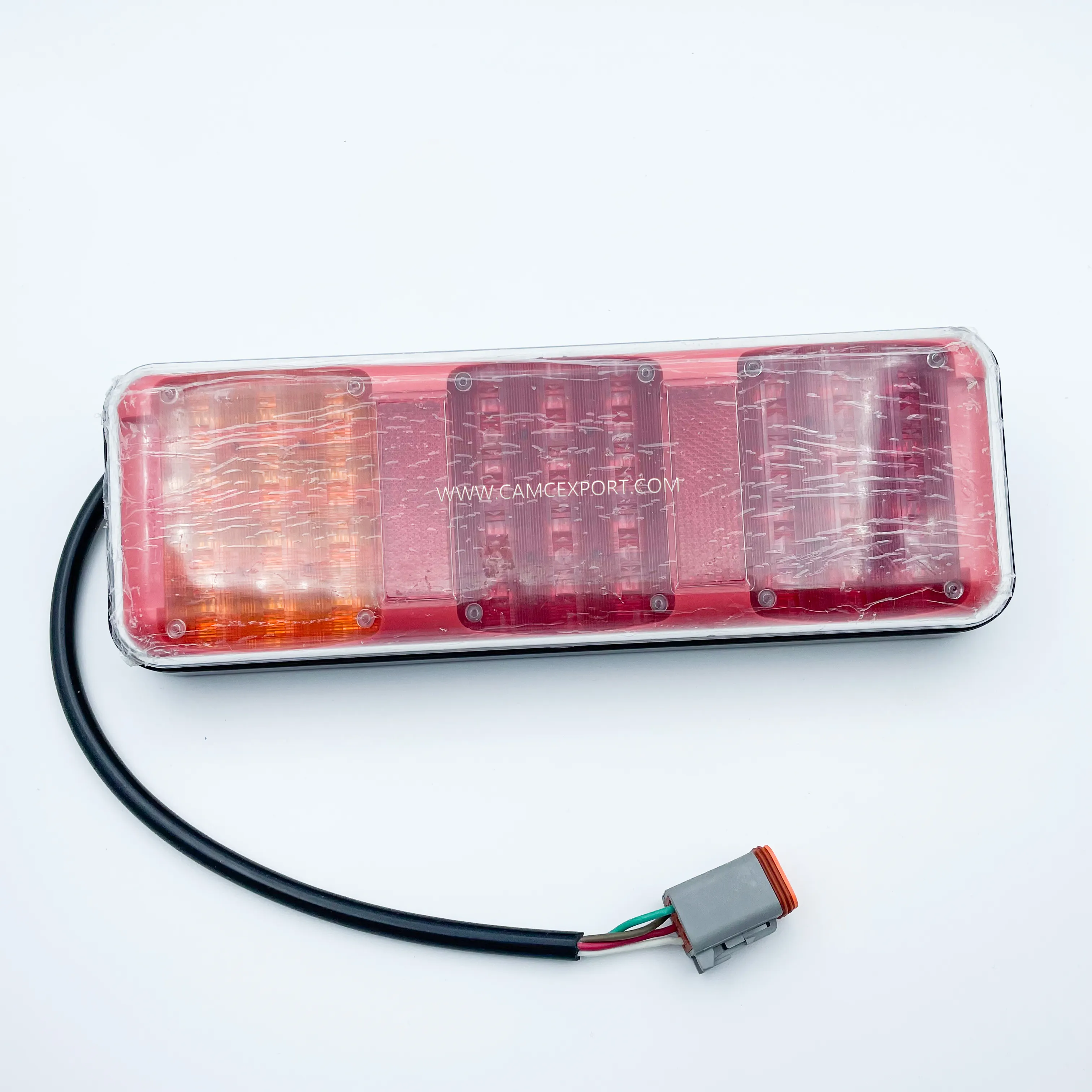 CAMC nuovo luminoso rosso/giallo 12V led posteriore fanale posteriore ricambi auto camion fanale posteriore a led