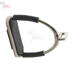 Estribos Flexibles de Metal para Equitación, Acero Inoxidable Duradero, Absorción de Impactos, Sillas de Montar Inglesas, HASHIR INTERNATIONAL - Product Image 3