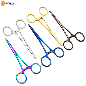Instrumentos quirúrgicos médicos, fórceps para hemostatos de mosquitos, pinzas de bloqueo, abrazadera curvada Sutur Kit, instrumento médico - Product Image 3