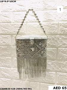 Bolsos de mano de metal hechos a mano de diseñador de noche para damas Elegantes embragues de mujer hechos a mano - Product Image 5