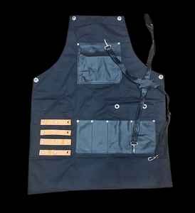 Customizable Work <b>Apron</b> <b>with</b> <b>Pockets</b> Breathable Anti-Static Flame-Retardant Waterproof for Workwear - Product Image 1