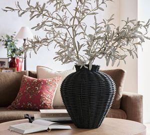 NOUVEAU Vases naturels élégants tissés à la main de nombreuses formes écologiques | Nouvel intérieur pour la décoration de la maison, de l'hôtel et du restaurant | Décoration intérieure confortable - Product Image 3