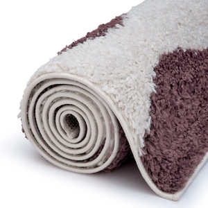 Netline Home Moodi Shaggy <b>Purple</b> Nimbus <b>Rug</b>-Classic Handmade Polyester Hallway Runner 4m Wide Teen-Friendly Design - Product Image 6