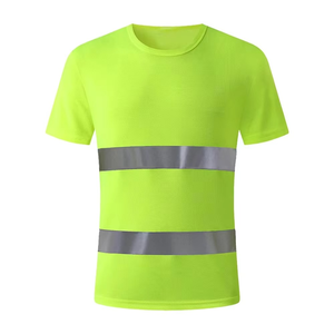 <b>Top</b> Notch Reflective T-<b>Shirt</b> Breathable Quick Dry Safety Clothing for <b>Outdoor</b> Work Water-Proof Polyester Mesh Customizable Logo - Product Image 5