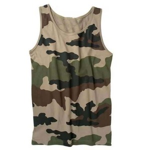 Camisetas sin mangas para hombre de calidad superior con diseño de logotipo personalizado, camisetas sin mangas transpirables de algodón con cuello redondo de talla grande - Product Image 6