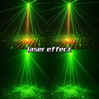 Mini nouveau 60W petite planète 3In1 boule magique rouge vert Laser stroboscopique Dj lumières avec télécommande LED Dj lumières