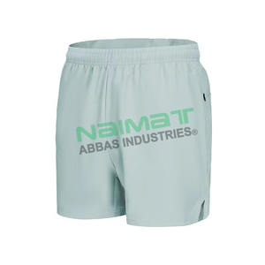Shorts de sport professionnels de haute qualité pour hommes, entraînement, logo personnalisé, course à pied, solide, séchage rapide, taille élastique, coton, très bon marché - Product Image 6