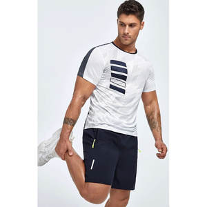 Camiseta Deportiva Personalizada para Hombre, 100% Algodón, Transpirable, para Entrenamiento y Ejercicio, con Diseño Impreso Personalizado - Product Image 1